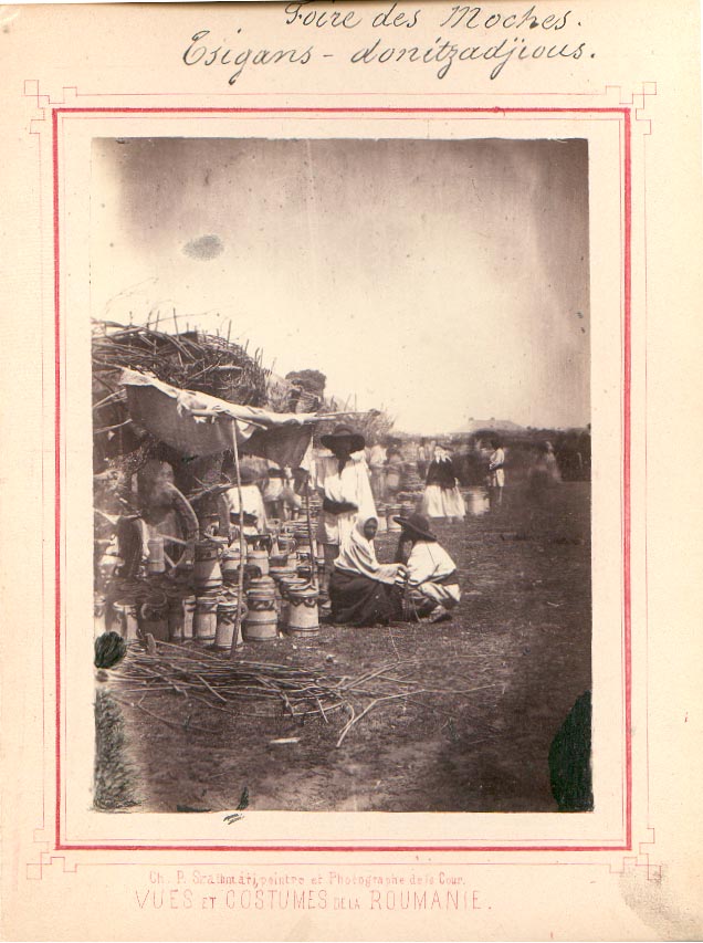 Elderly Fair. Gypsies pail makers
