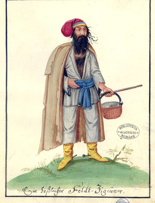 Gypsy nomad man